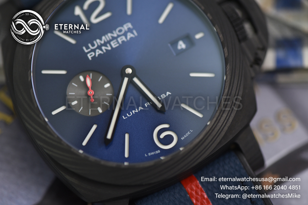 PANERAI - SUPER CLONE Luminor PAM1529 Luna Rossa 44mm FC/RU Blue Dial VSF P9010