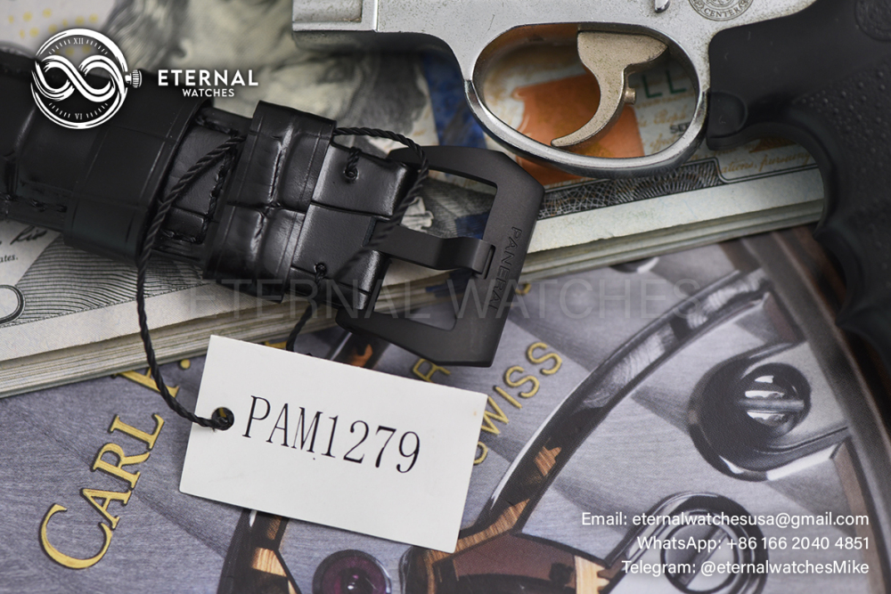 PANERAI - SUPER CLONE Luminor GMT PAM1279 42mm TI/LE Blue Dial VSF P9011
