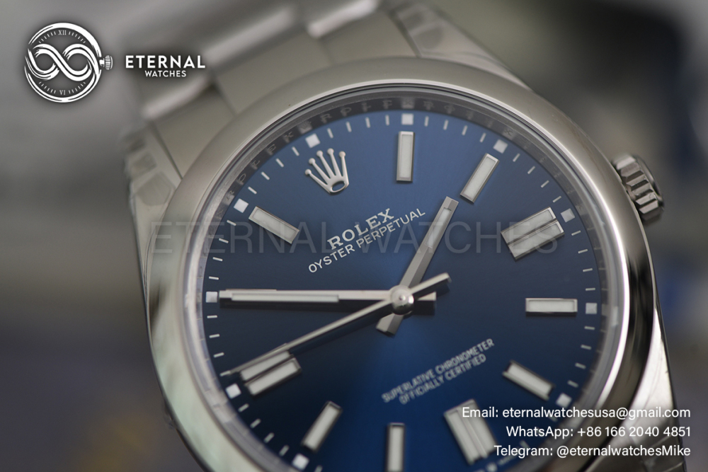 ROLEX - SUPER CLONE Oyster Perpetual 124300 41mm SS/SS Blue Dial VSF VS3230