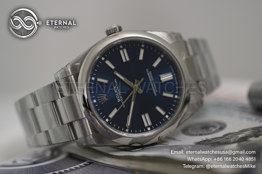 ROLEX - SUPER CLONE Oyster Perpetual 124300 41mm SS/SS Blue Dial VSF VS3230