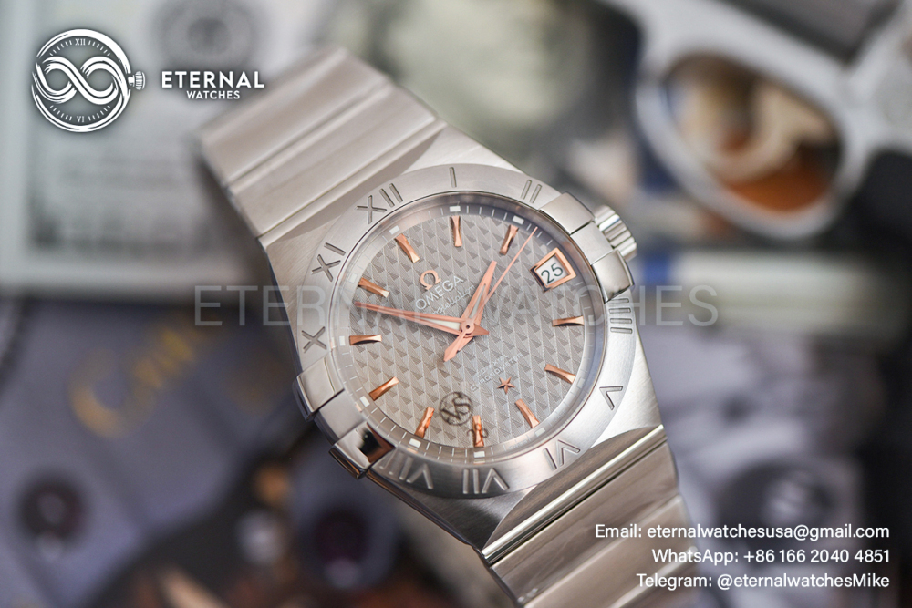 OMEGA - Constellation Co-Axial 38mm SS/SS Silver Dial VSF Asia 8500