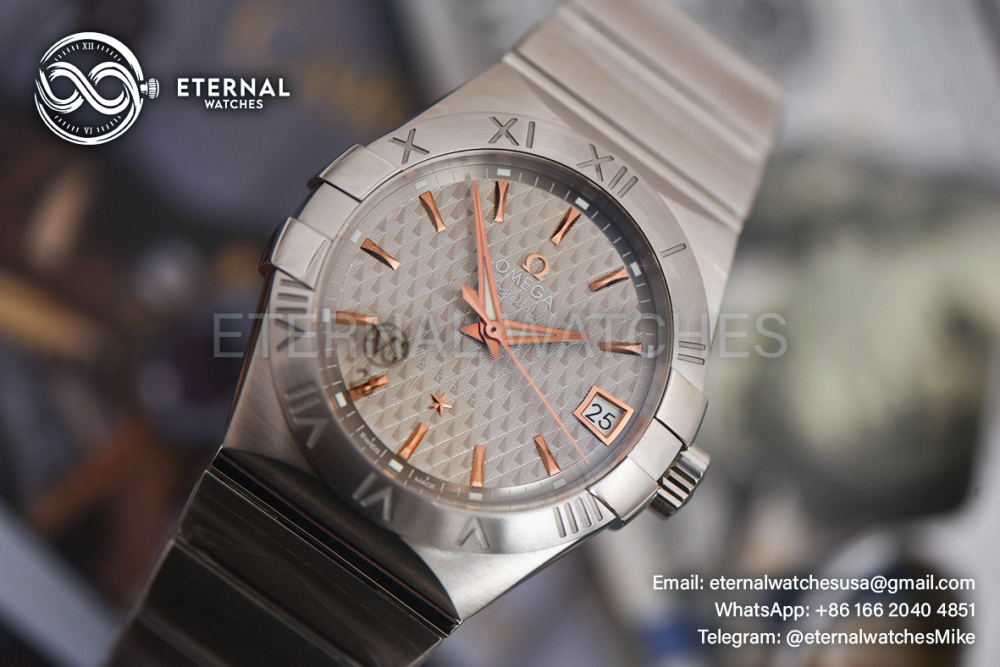 OMEGA - Constellation Co-Axial 38mm SS/SS Silver Dial VSF Asia 8500
