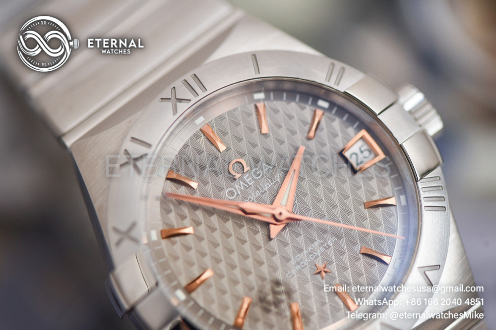 OMEGA - Constellation Co-Axial 38mm SS/SS Silver Dial VSF Asia 8500