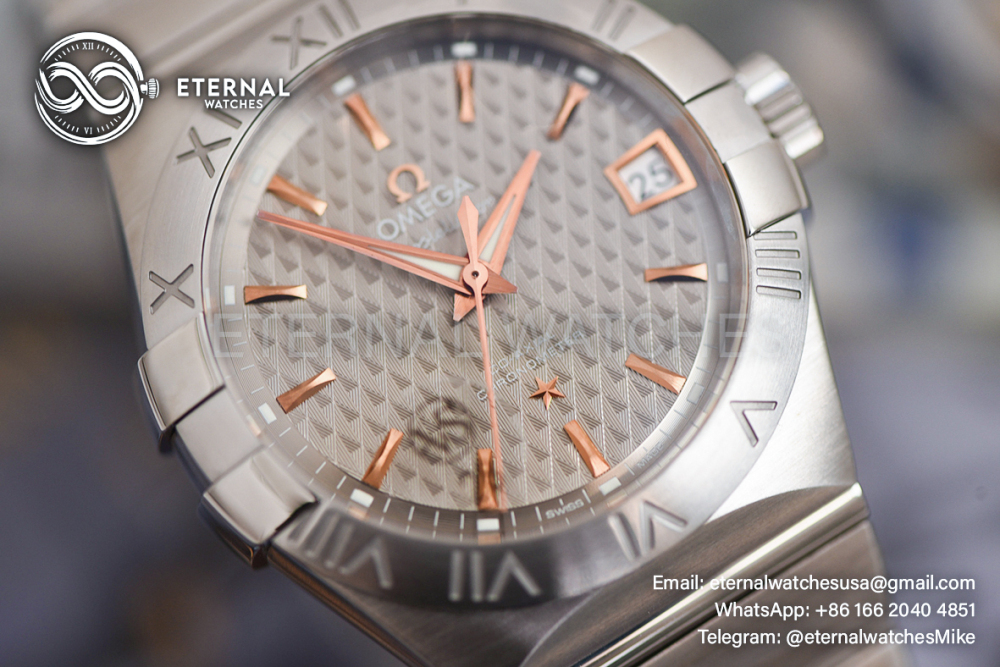 OMEGA - Constellation Co-Axial 38mm SS/SS Silver Dial VSF Asia 8500
