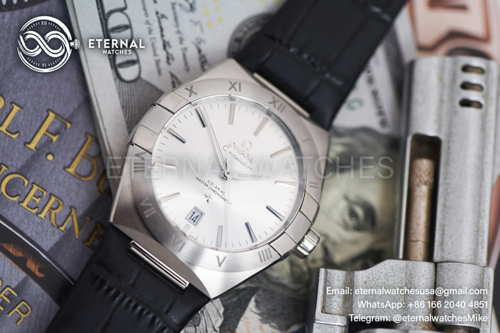 OMEGA - SUPER CLONE Constellation 41mm SS/LE Grey Textured Dial VSF A8800