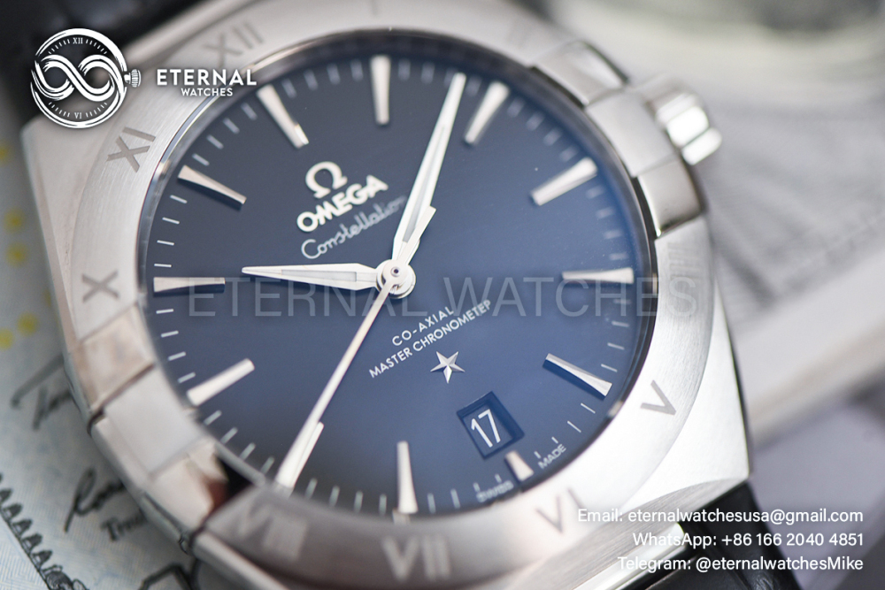 OMEGA - SUPER CLONE Constellation 41mm SS/LE Black Dial VSF A8800