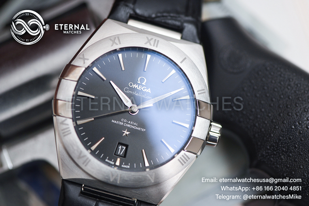OMEGA - SUPER CLONE Constellation 41mm SS/LE Black Dial VSF A8800