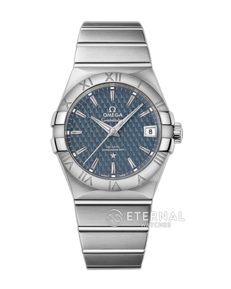 OMEGA - SUPER CLONE Constellation Co-Axial 38mm SS/SS Blue Dial VSF A8500