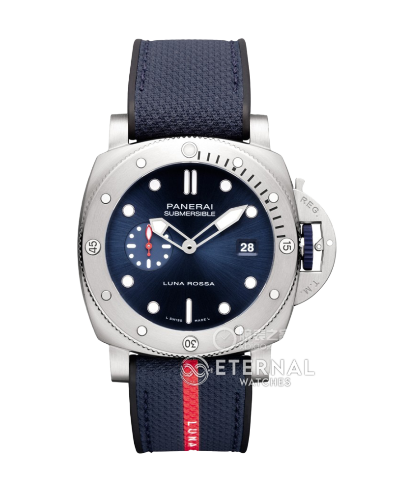 PANERAI - SUPER CLONE Submersible PAM1391 Luna Rossa 44mm SS/RU Blue Dial VSF P900