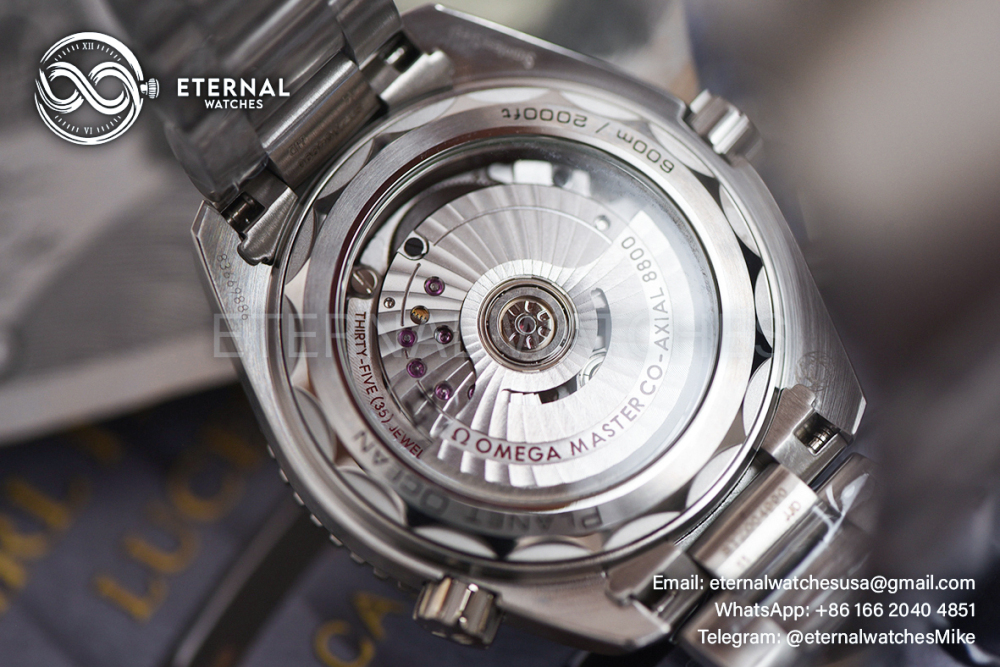 OMEGA - SUPER CLONE Planet Ocean 600m 39.5mm SS/SS Blue Dial VSF VS8800