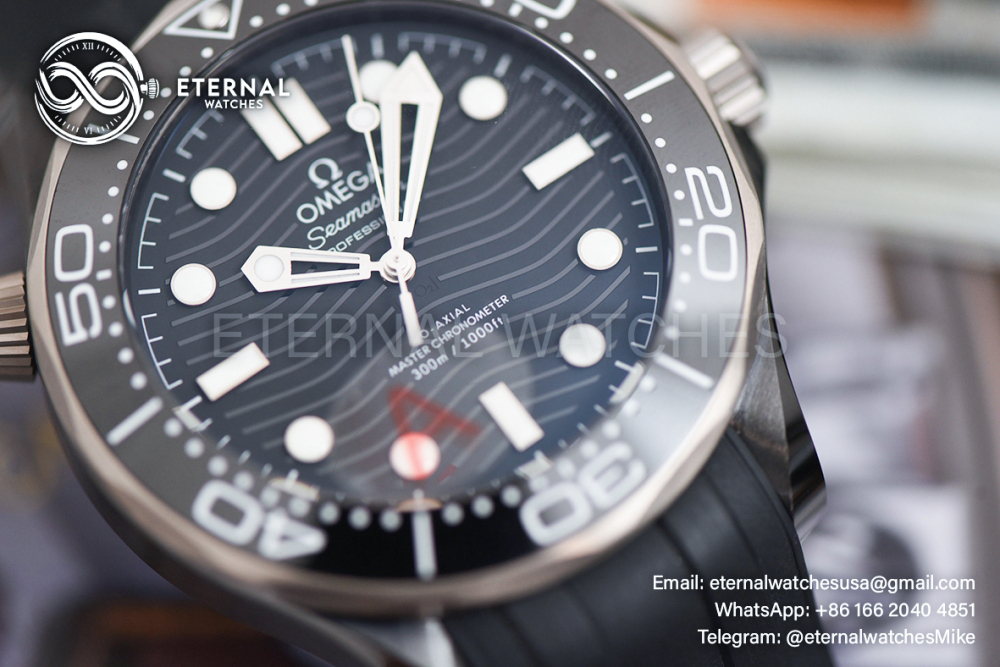 OMEGA - SUPER CLONE Seamaster 300m 43.5mm Ceramic Diver CER/RU Black VSF VS8806