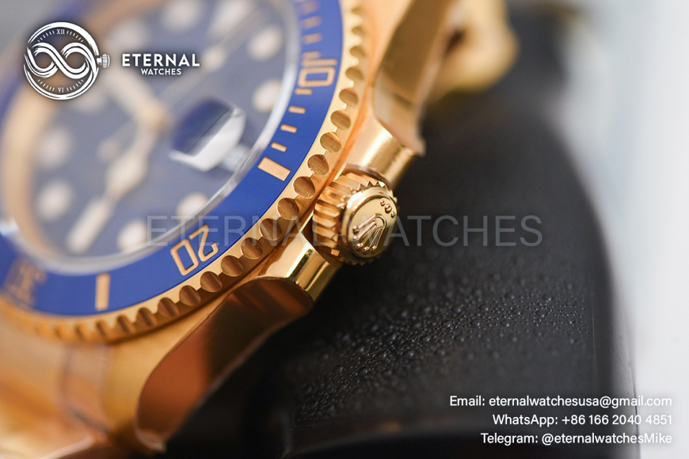 ROLEX - SUPER CLONE Submariner 126618LB 41MM Blue/Dot YG/YG VSF V2 VS3235