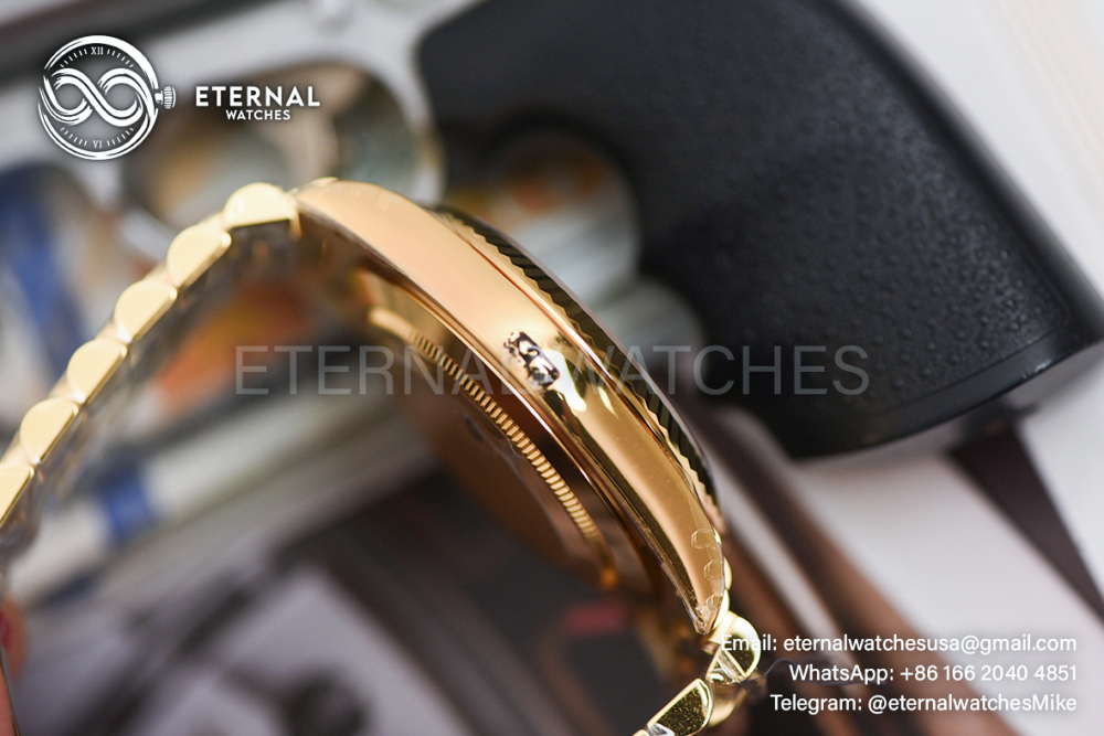ROLEX - SUPER CLONE DayDate 228238 40mm YG/YG MOP/Dia VSF V2 DD3255 (Weight Adjusted)