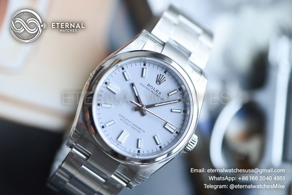 ROLEX - SUPER CLONE Oyster Perpetual 124300 41mm SS/SS Lavendar Dial VSF VS3230