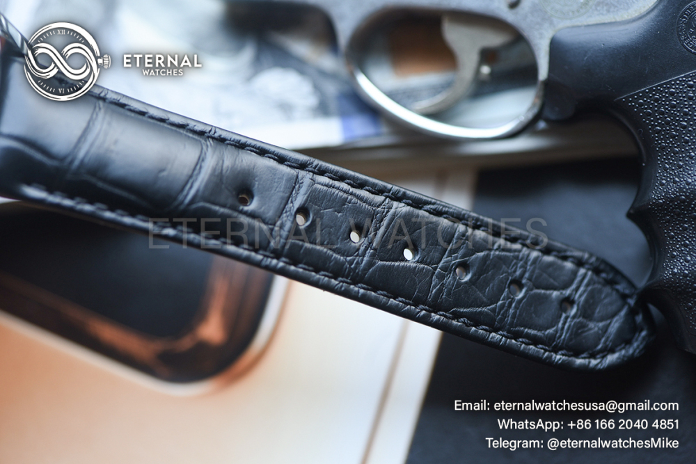 OMEGA - SUPER CLONE De Ville Mens Co-Axial SS/LE Blue/Roman VSF A8500