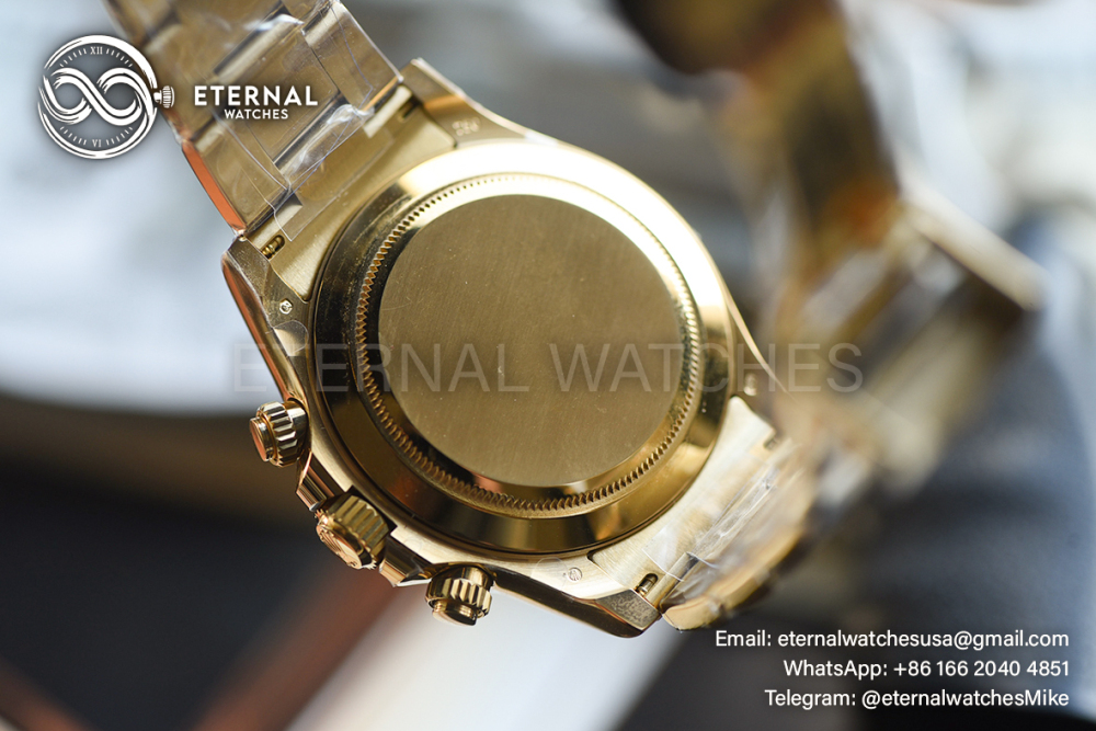 ROLEX - SUPER CLONE Daytona 116505 40mm RG/RG Champagne/Dia VSF V3 DD4130 (Weight Adjusted)