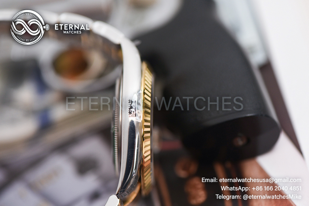 ROLEX - SUPER CLONE DateJust 126333 41mm YG Two Tone/STK Oyster V2 VSF 3235 (Weight Adjusted)