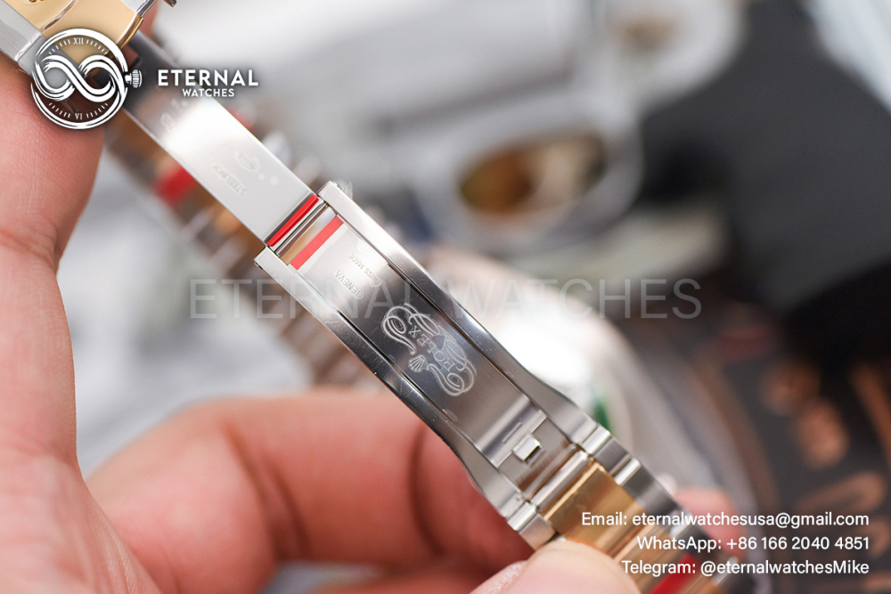 ROLEX - SUPER CLONE DateJust 126333 41mm YG Two Tone/STK Oyster V2 VSF 3235 (Weight Adjusted)