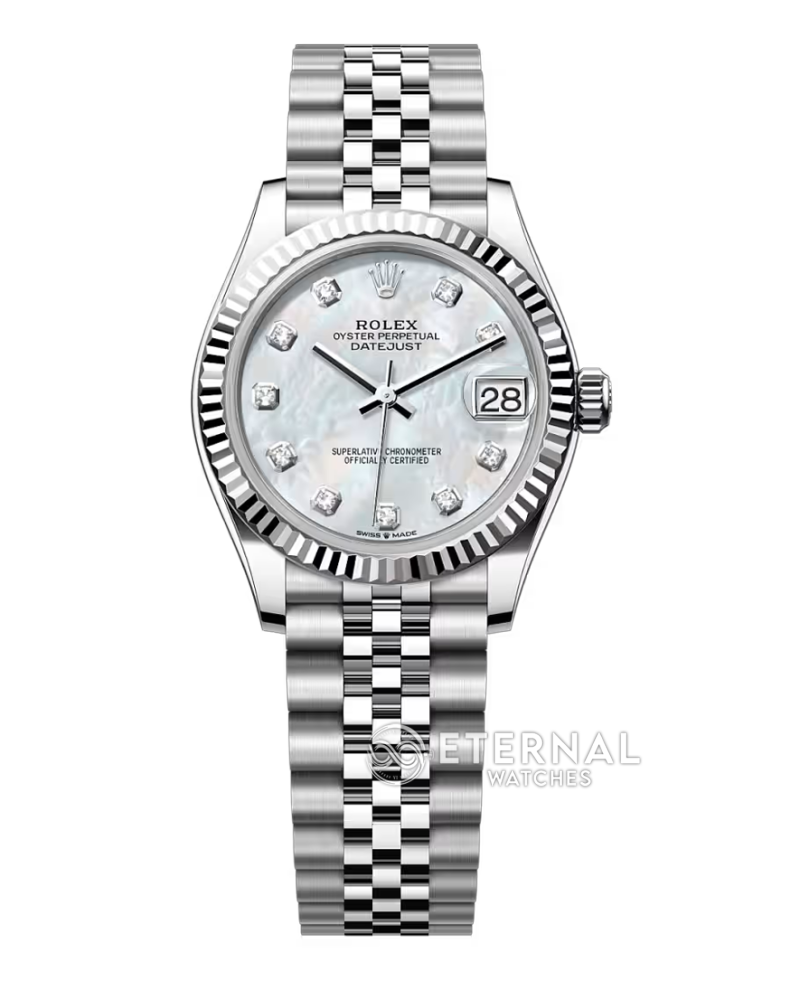 ROLEX - Datejust 278274 31mm Jubilee/Fluted SS/SS MOP/Diamond VSF A2236
