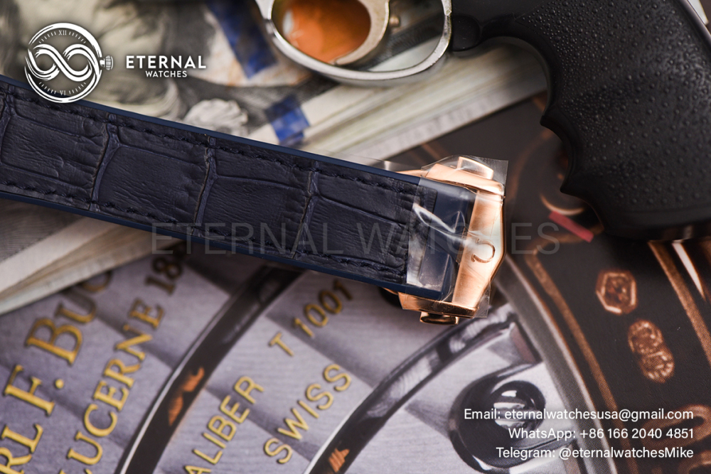 OMEGA - SUPER CLONE Constellation 41mm RG/LE Blue Dial VSF A8900