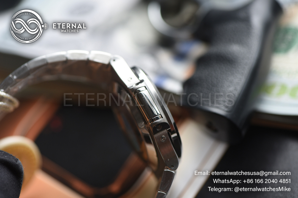 PATEK PHILIPPE - SUPER CLONE Nautilus 5726 40mm SS/SS Blue/Stk PPF A240