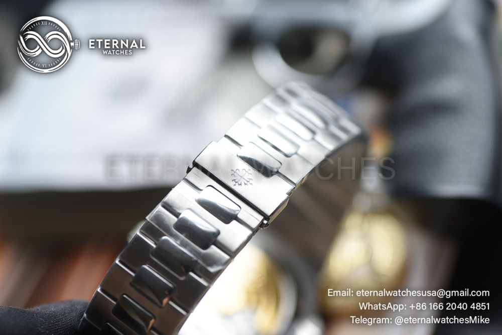 PATEK PHILIPPE - SUPER CLONE Nautilus 5726 40mm SS/SS Blue/Stk PPF A240