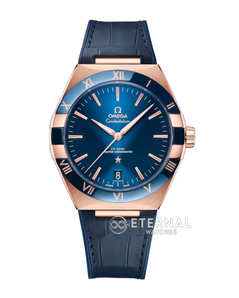 OMEGA - SUPER CLONE Constellation 41mm RG/LE Blue Dial VSF A8900