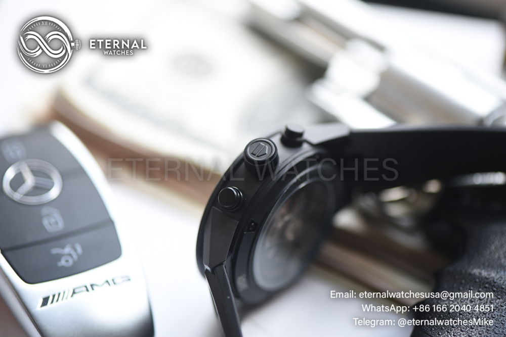 TAG HEURE - Carrera Caliber HEUER 01 Chronograph 43mm CER/CER Blk XF A1887
