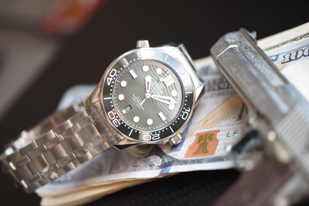 OMEGA - SUPER CLONE Seamaster Diver 300m SS/SS Green V4 VSF VS8800