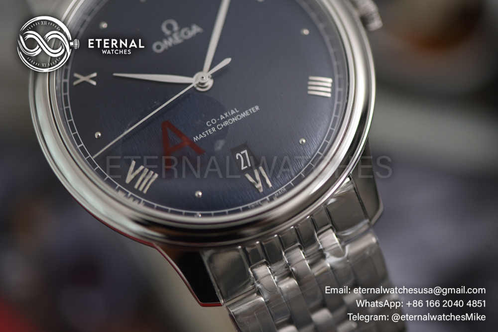 OMEGA - De Ville Prestige Date 40mm SS/SS Blue Dial VSF A8800