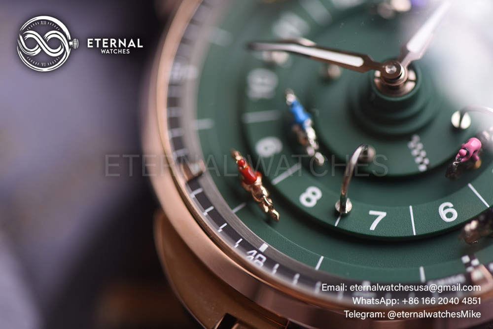 JACOB & CO - SUPER MOD The Race 48mm RG/DEN Manual Winding Complication