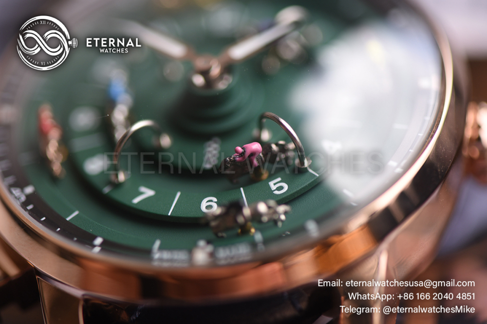 JACOB & CO - SUPER MOD The Race 48mm RG/DEN Manual Winding Complication