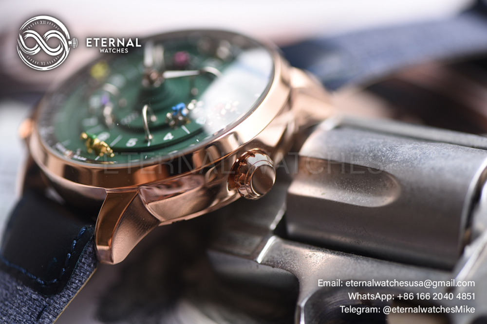 JACOB & CO - SUPER MOD The Race 48mm RG/DEN Manual Winding Complication