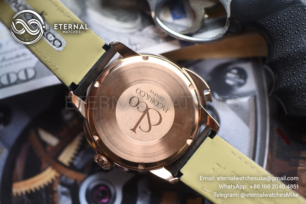 JACOB & CO - SUPER MOD The Race 48mm RG/DEN Manual Winding Complication
