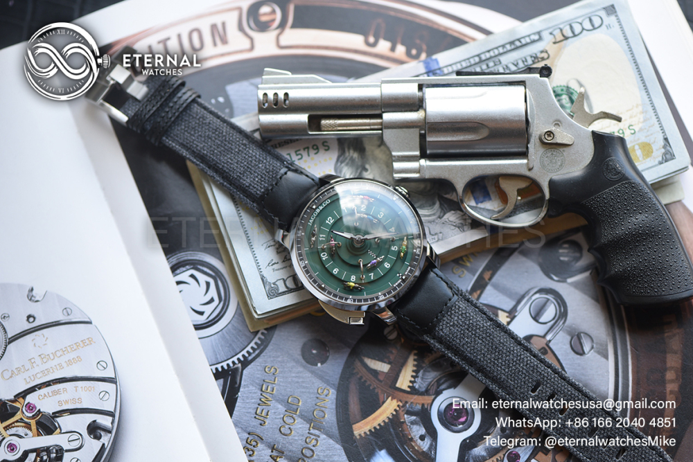 JACOB & CO - SUPER MOD The Race 48mm SS/DEN Manual Winding Complication