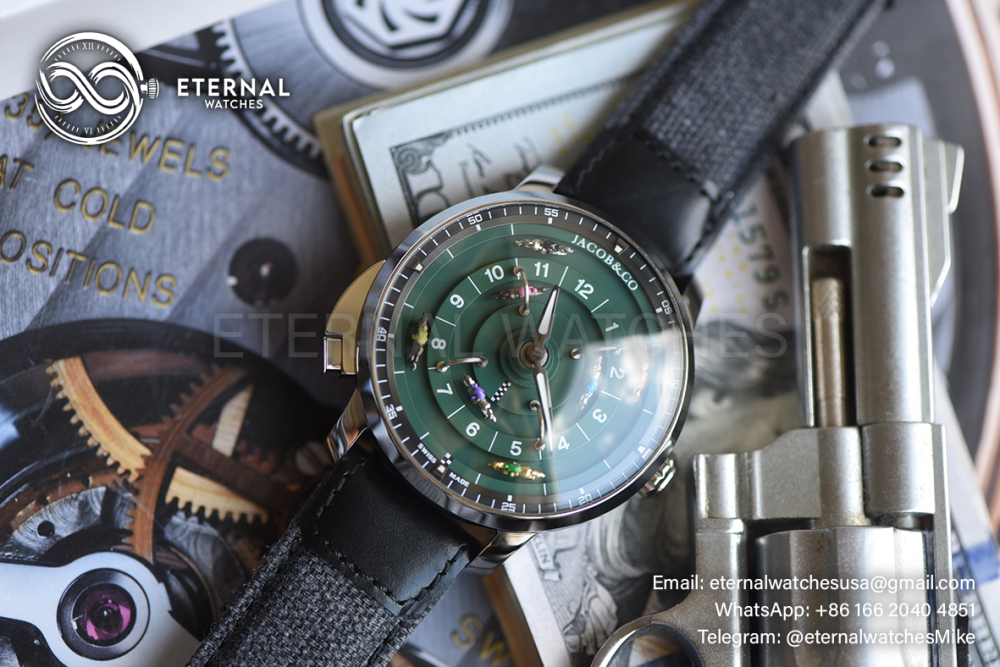 JACOB & CO - SUPER MOD The Race 48mm SS/DEN Manual Winding Complication