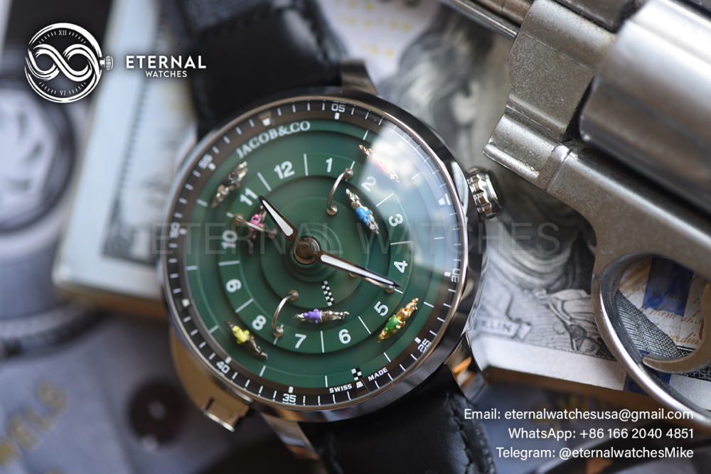 JACOB & CO - SUPER MOD The Race 48mm SS/DEN Manual Winding Complication