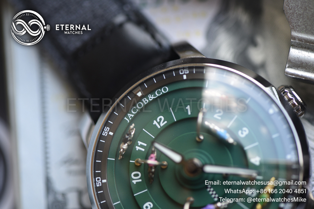 JACOB & CO - SUPER MOD The Race 48mm SS/DEN Manual Winding Complication
