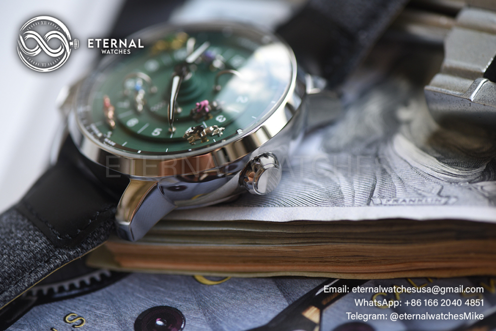 JACOB & CO - SUPER MOD The Race 48mm SS/DEN Manual Winding Complication
