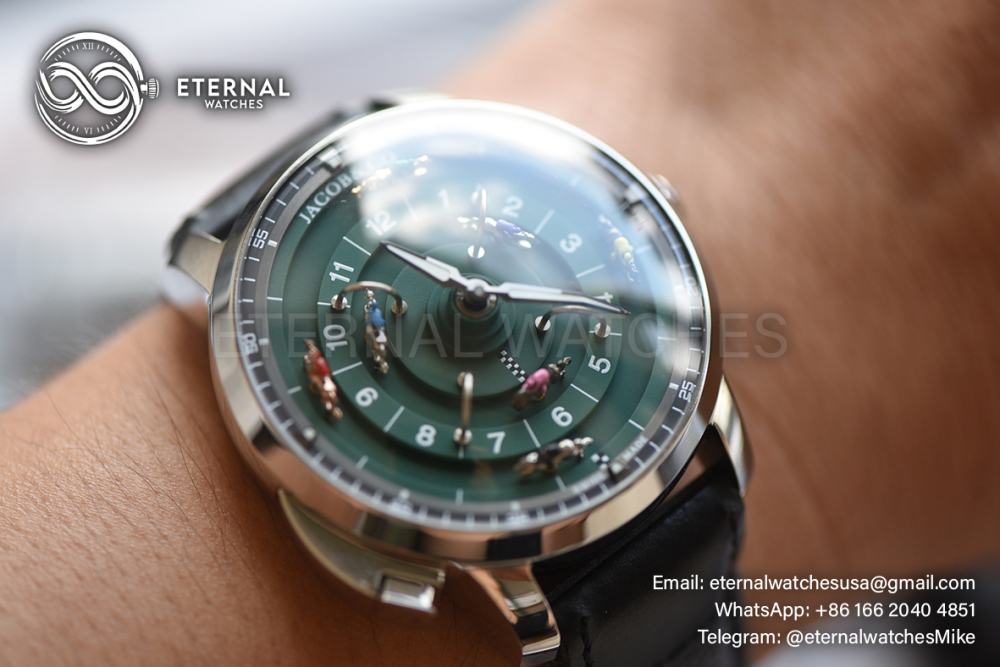 JACOB & CO - SUPER MOD The Race 48mm SS/DEN Manual Winding Complication
