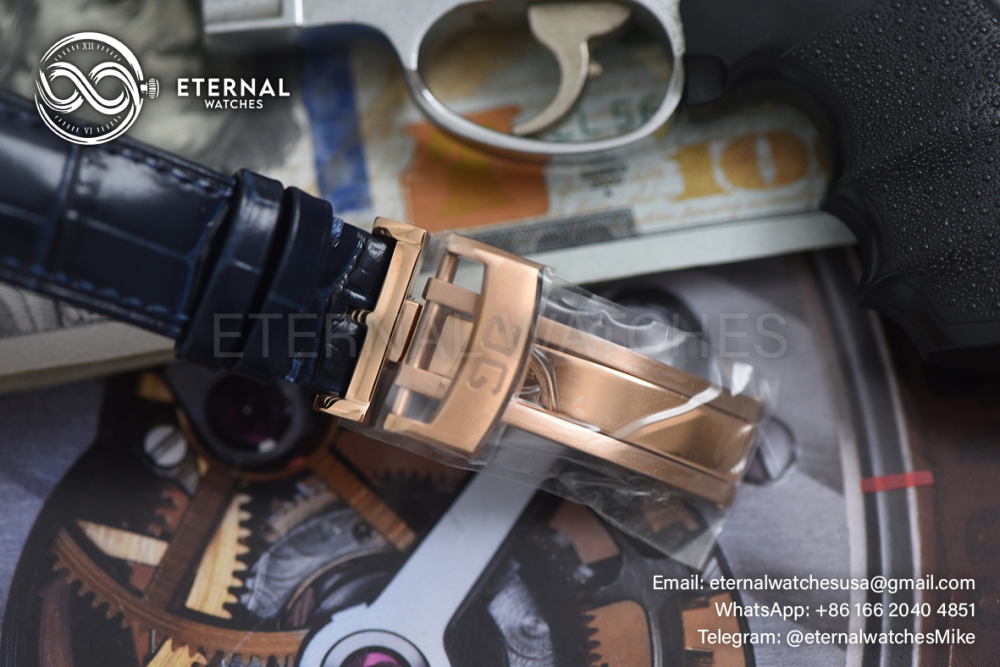 GLASHUTTE - Panomatic Lunar SS/LE Wht/Stk TZF A23J Mod