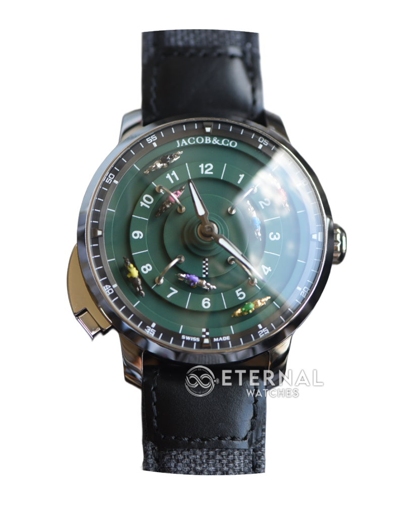 JACOB & CO - SUPER MOD The Race 48mm SS/DEN Manual Winding Complication