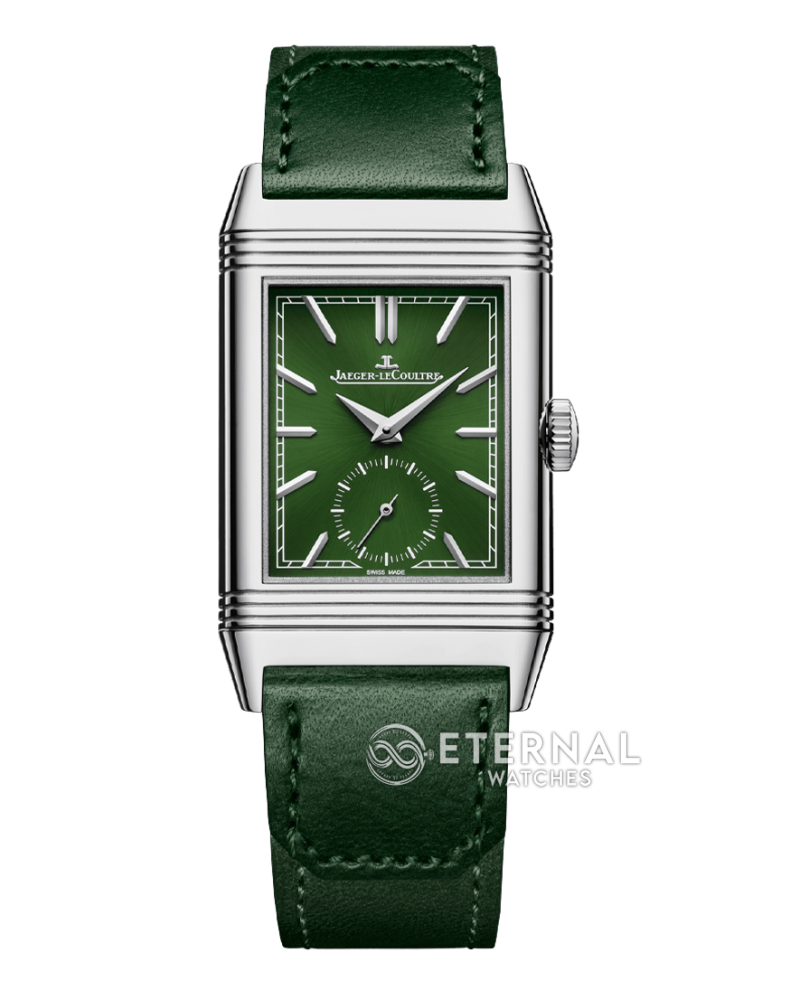 JAEGER-LECOULTRE - Reverso Tribute Small Seconds SS/LE Gtreen MGF A854A