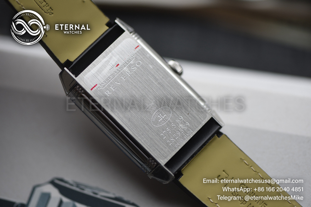 JAEGER-LECOULTRE - Reverso Tribute Small Seconds SS/LE Black MGF A854A