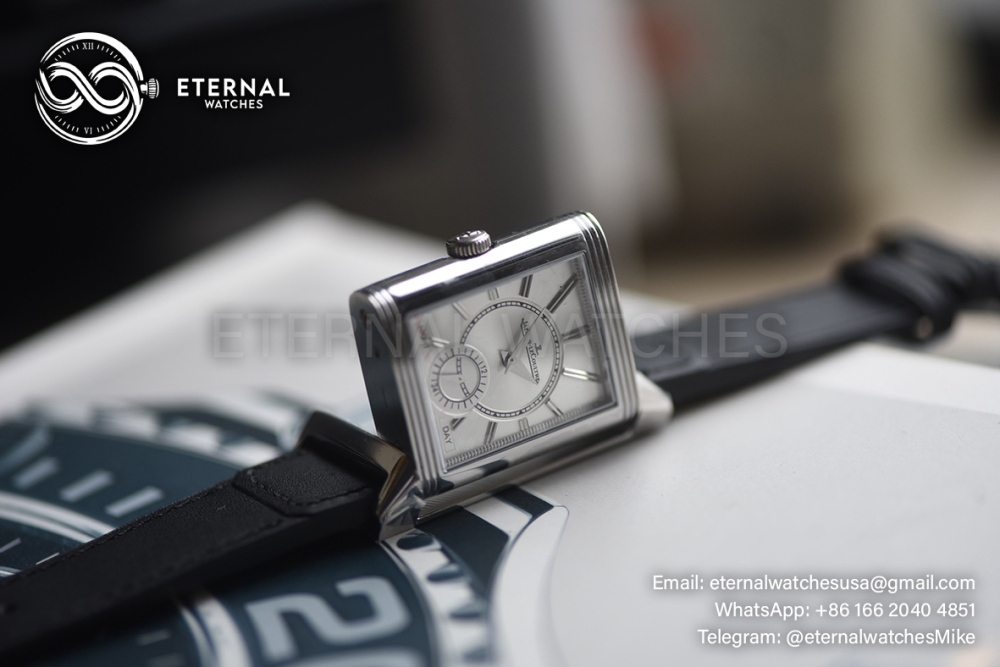 JAEGER-LECOULTRE - Reverso Tribute Small Seconds SS/LE Black MGF A854A