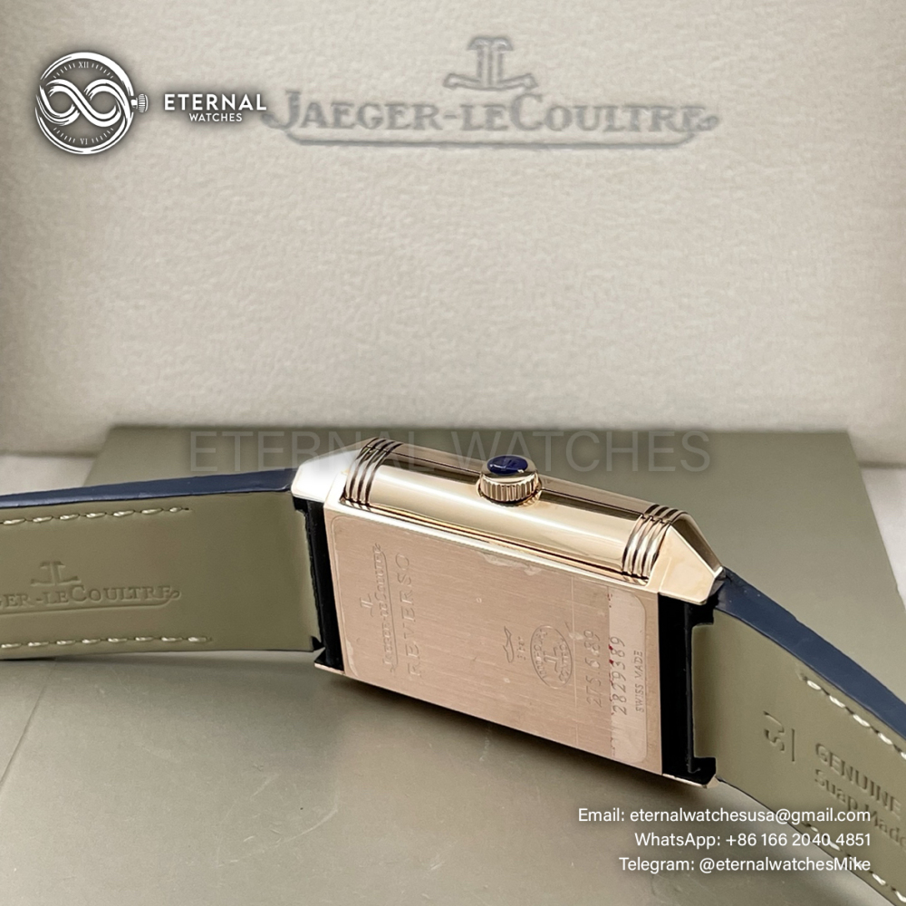 JAEGER-LECOULTRE - Reverso Tribute Small Seconds RG/LE Black MGF A854A