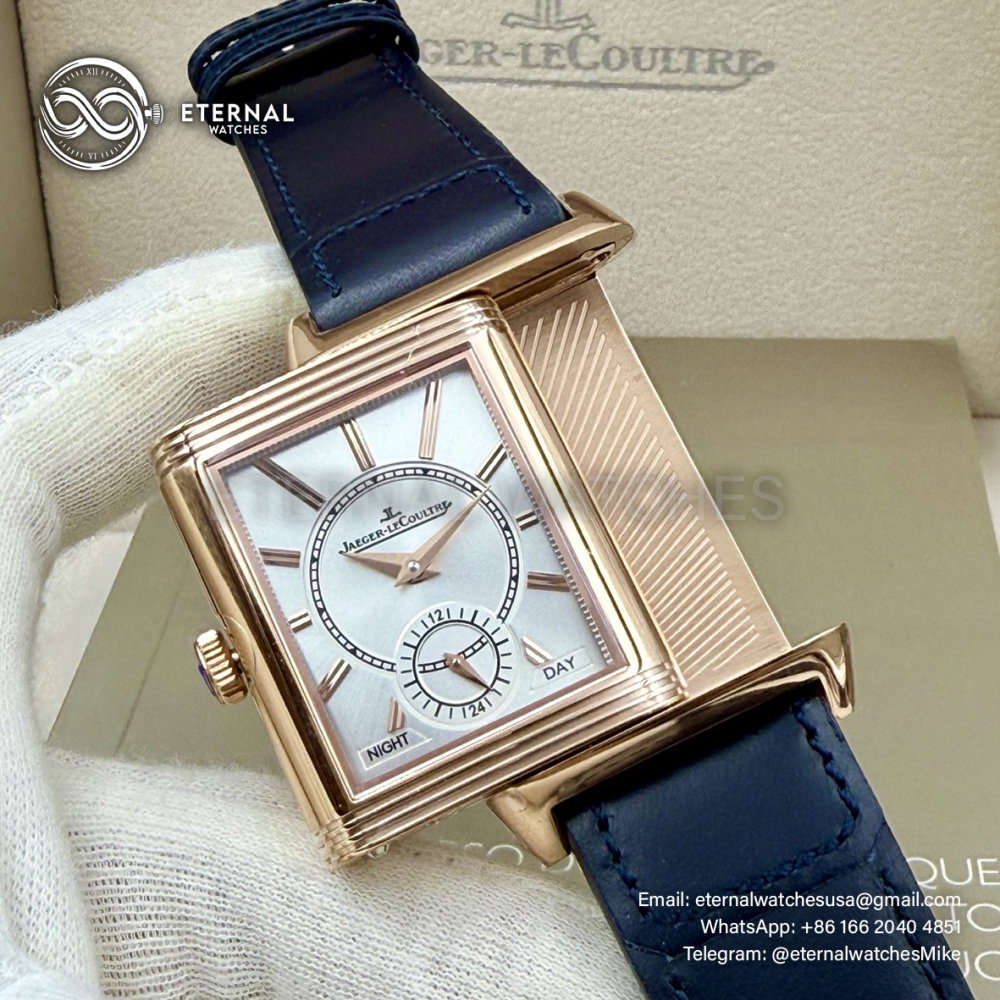 JAEGER-LECOULTRE - Reverso Tribute Small Seconds RG/LE Blue MGF A854A