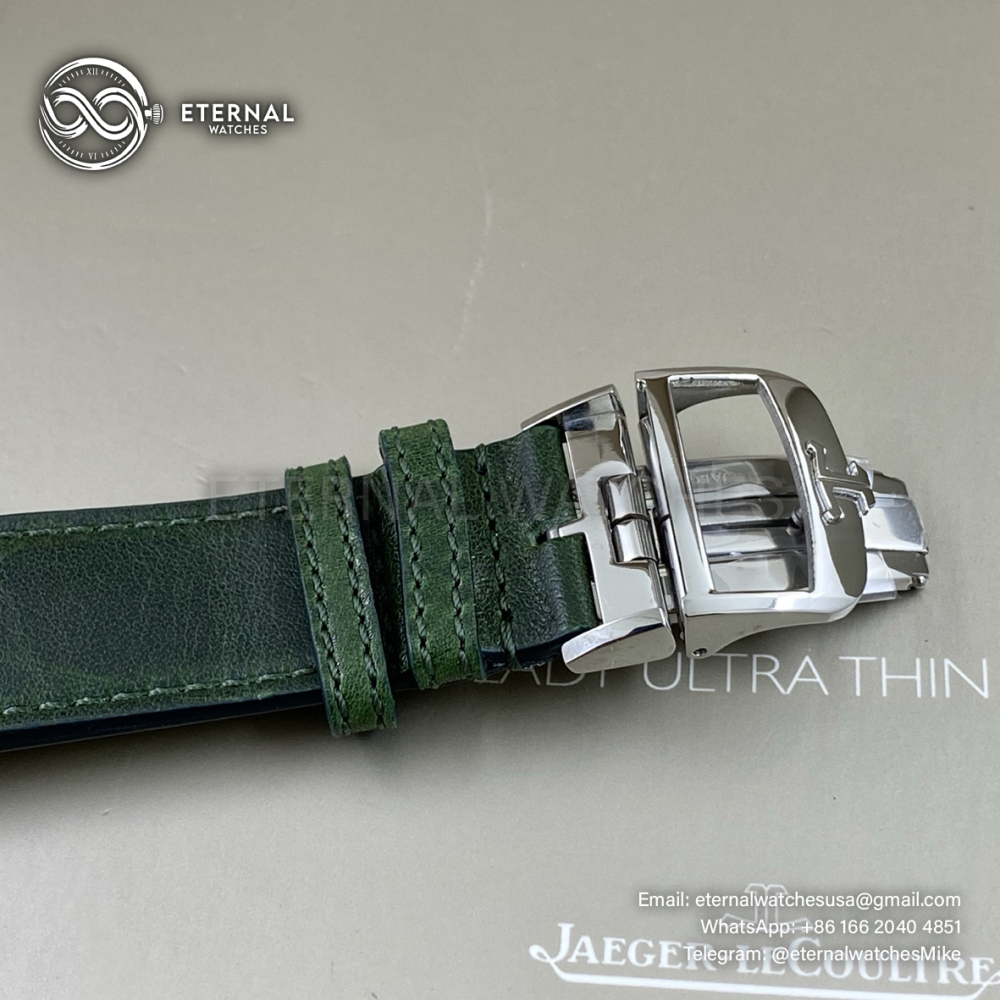 JAEGER-LECOULTRE - Reverso Tribute Small Seconds SS/LE Gtreen MGF A854A