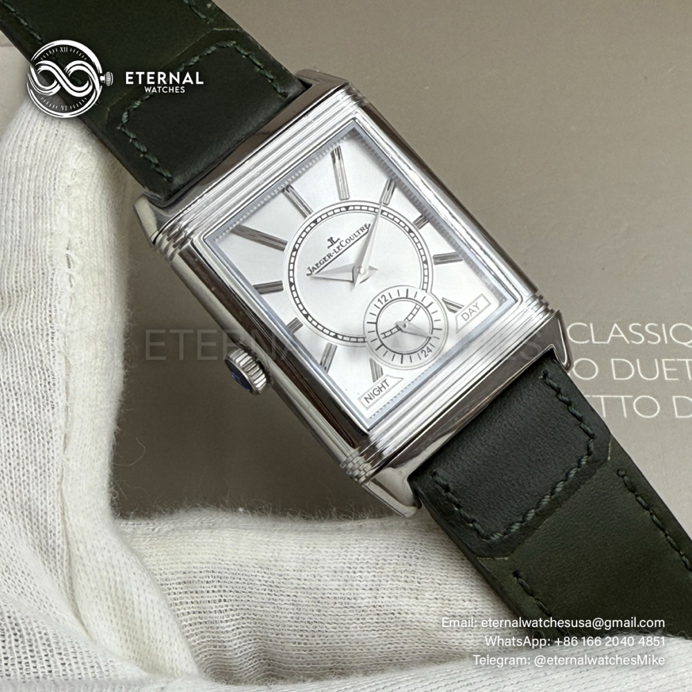 JAEGER-LECOULTRE - Reverso Tribute Small Seconds SS/LE Gtreen MGF A854A