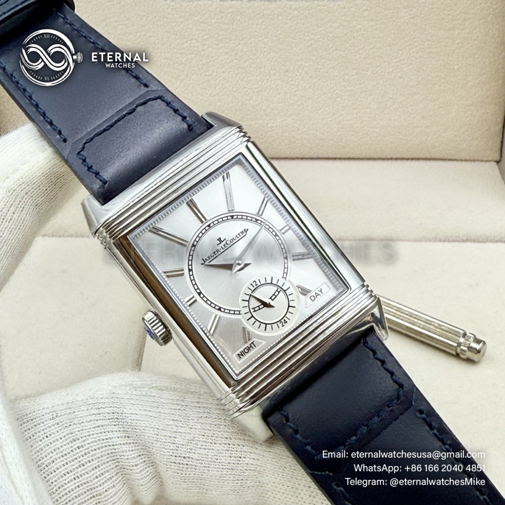 JAEGER-LECOULTRE - Reverso Tribute Small Seconds SS/LE Blue MGF A854A
